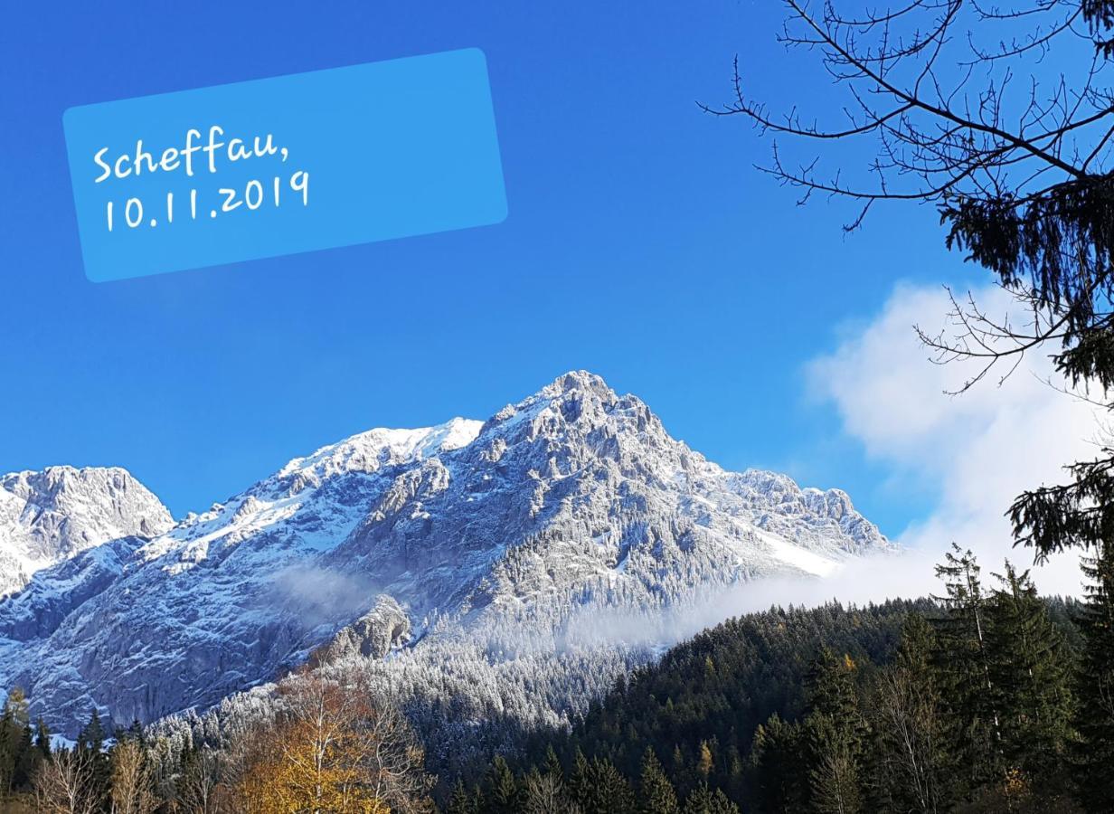 Ferienwohnung Casa Vierthaler Scheffau am Wilden Kaiser Exterior foto