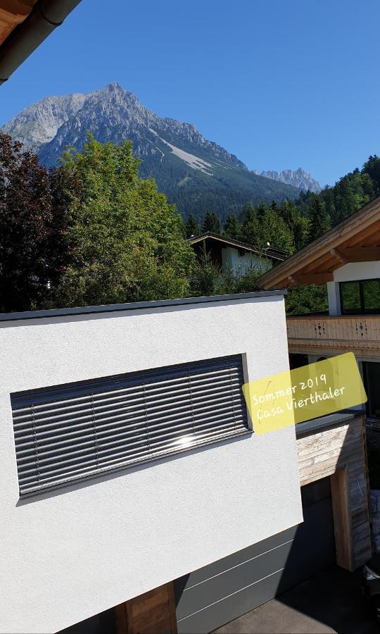 Ferienwohnung Casa Vierthaler Scheffau am Wilden Kaiser Exterior foto